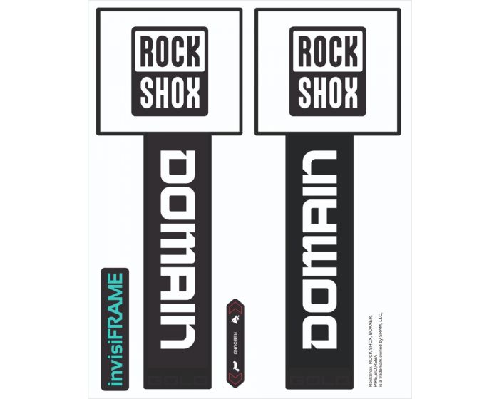 Rock Shox Domain Gold Diff 2025 Decals