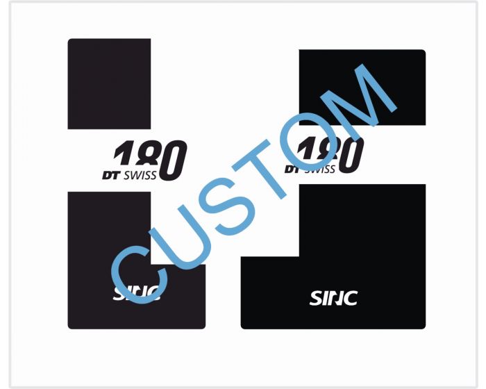 DT Swiss 180 SINC Hub Decals