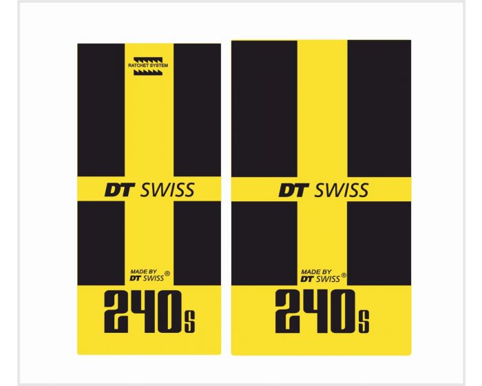 DT Swiss 240 Boost Hub Decals