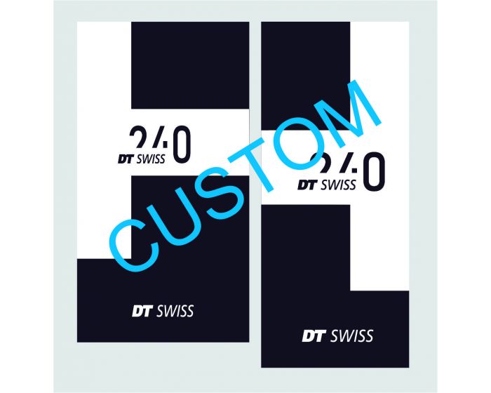 DT Swiss 240 EXP Boost Hub Decals