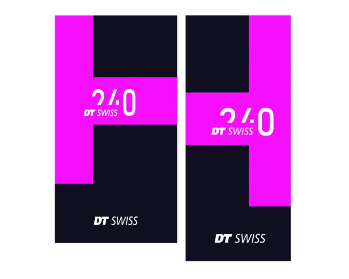 DT Swiss 240 EXP Boost Hub Decals