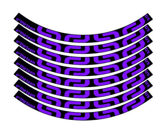 E*Thirteen TRS+ Rim x8 Decals