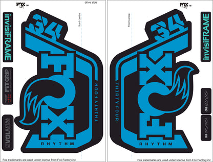 Fox 34 Rhythm 2023 Decals