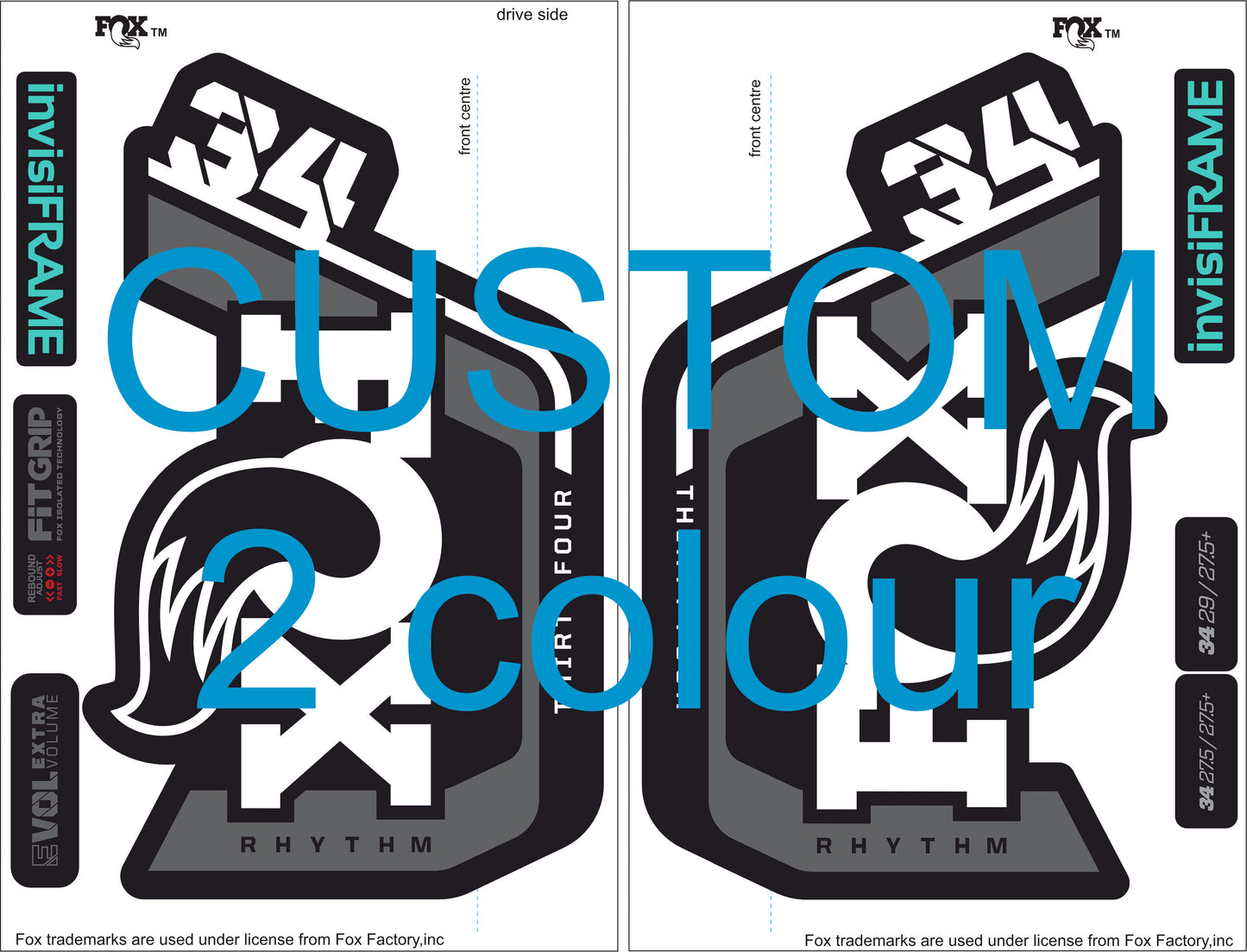 Fox 34 Rhythm 2023 Decals