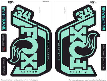 Fox 34 Rhythm 2023 Decals