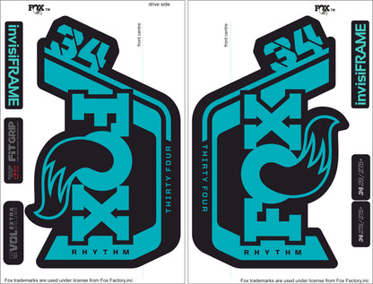 Fox 34 Rhythm 2023 Decals