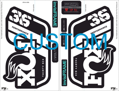 Fox 36 performance 2021 Decals