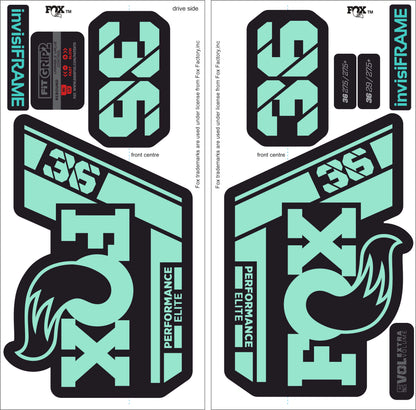 Fox 36 Performance Elite 2021 Decals