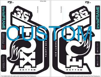 Fox 36 Rhythm 2023 Decals