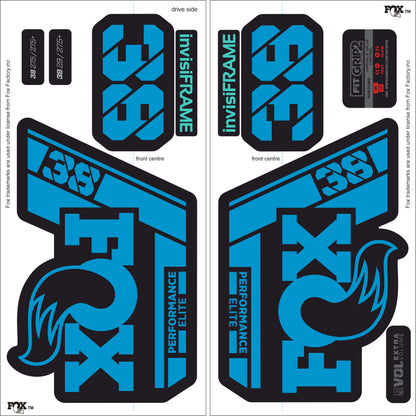 Fox 38 Performance Elite 2021 Decals