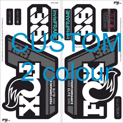 Fox 38 Performance Elite 2021 Decals