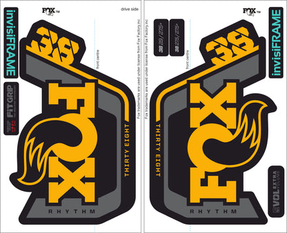 Fox 38 Rhythm 2023 Decals