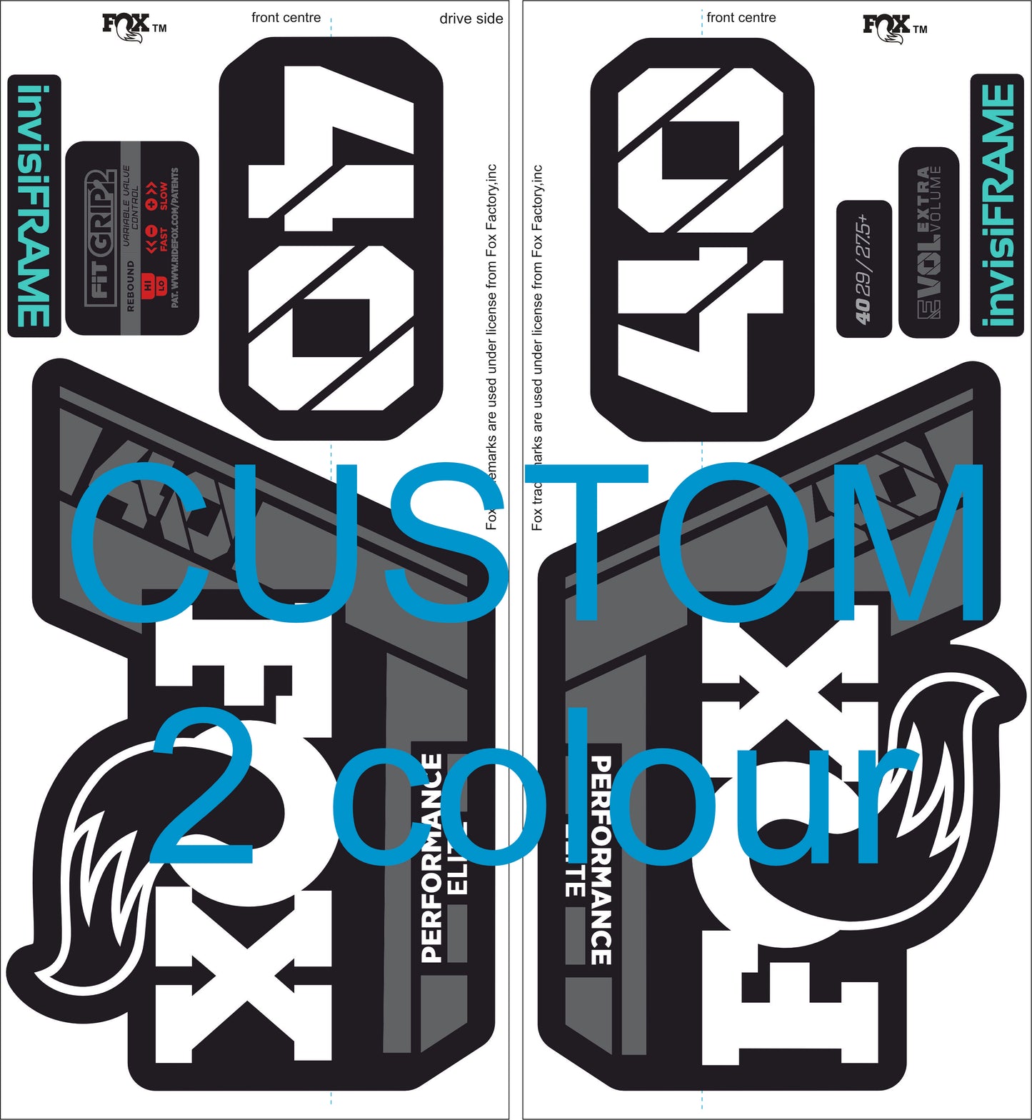 Fox 40 Performance Elite 2021 Decals