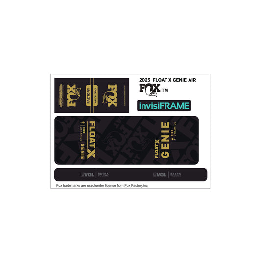Fox Float X Genie Factory 2025 Decals