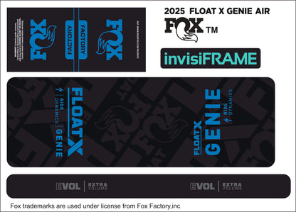 Fox Float X Genie Factory 2025 Decals