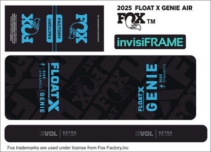 Fox Float X Genie Factory 2025 Decals
