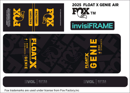 Fox Float X Genie Factory 2025 Decals