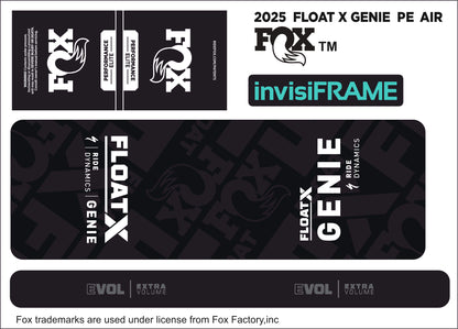 Fox Float X Genie Performance Elite 2025 Decals