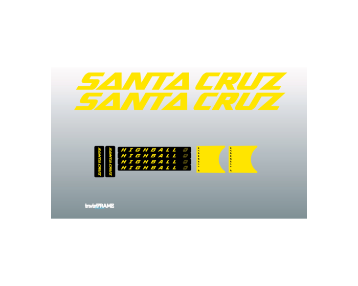 Santa Cruz Highball C 2018 Decals