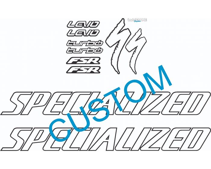 Specialized Levo Aluminium 2022 Decals