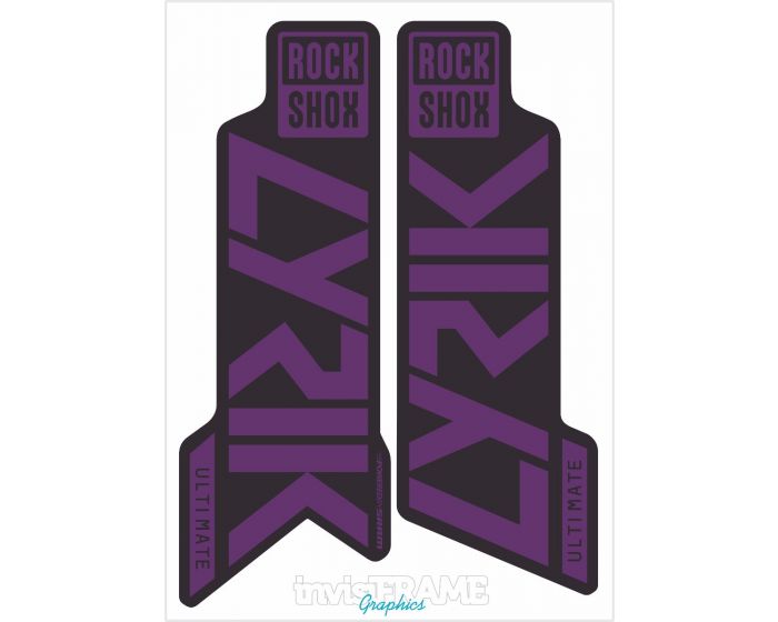 Rock Shox LYRIK ULTIMATE Decals 2020