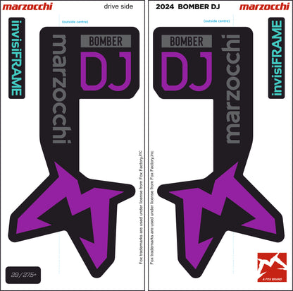 Marzocchi Bomber DJ 2024 Decals