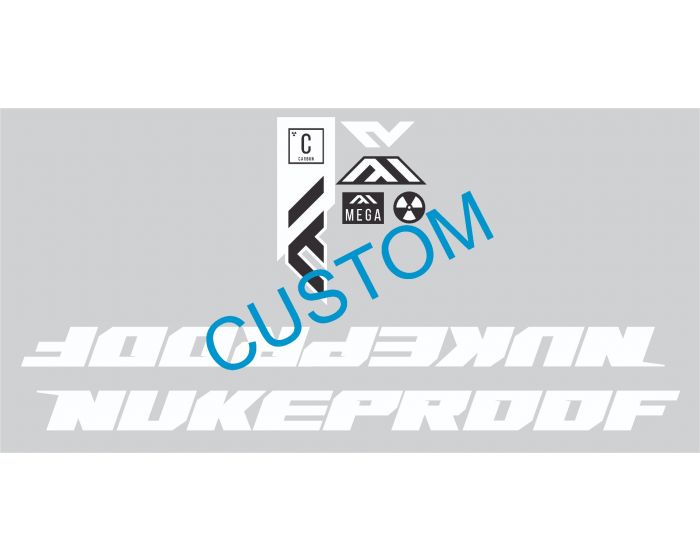 Nukeproof Mega Carbon 2021 Decals