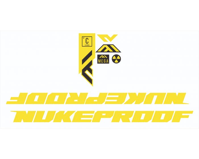 Nukeproof Mega Carbon 2021 Decals