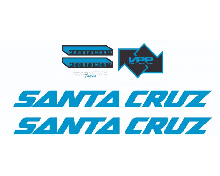 Santa Cruz Megatower CC 2022 Decals