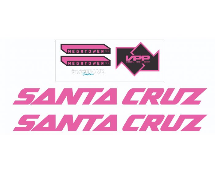 Santa Cruz Megatower CC 2022 Decals