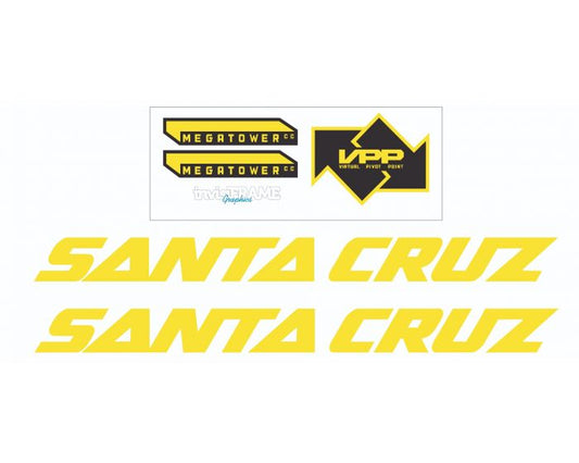 Santa Cruz Megatower CC 2022 Decals