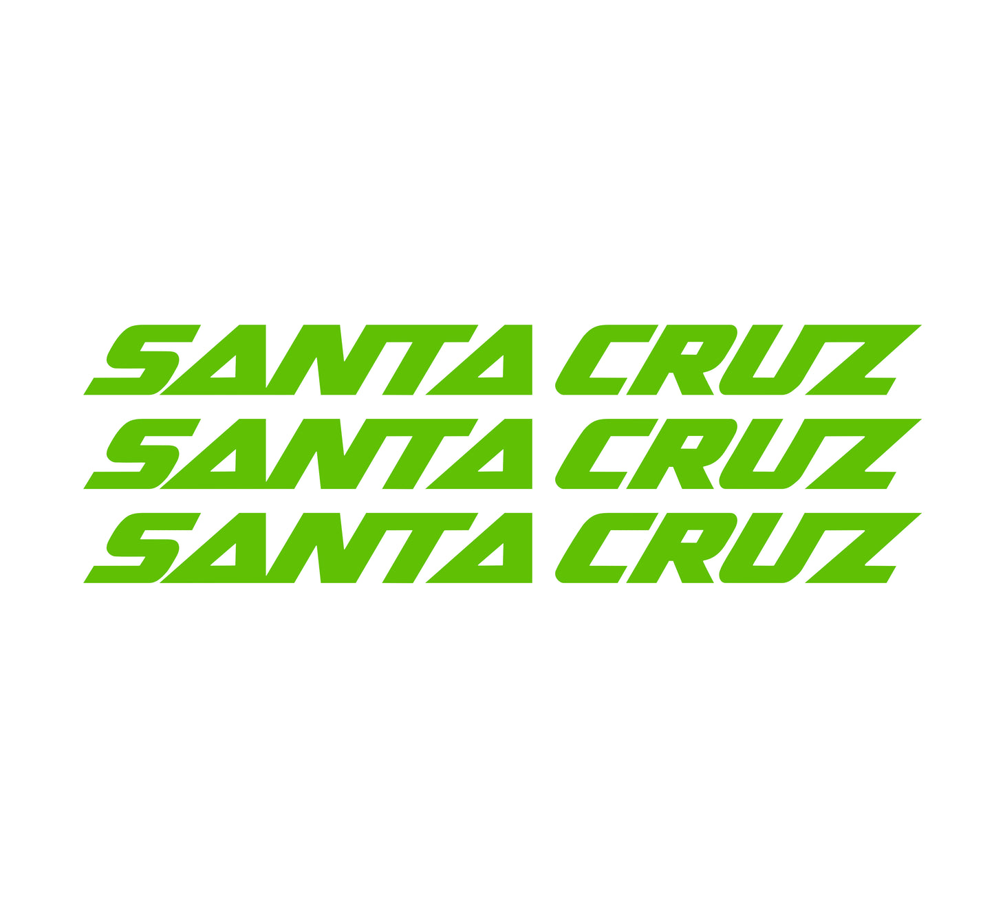 Santa Cruz Nomad V7 MX 2027 Downtube only Decals