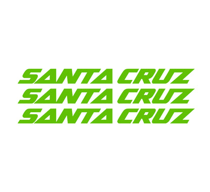 Santa Cruz Nomad V7 MX 2027 Downtube only Decals