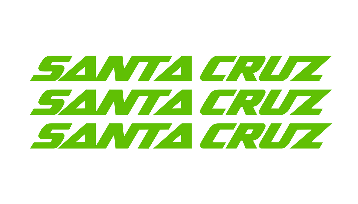 Santa Cruz Nomad V7 MX 2027 Downtube only Decals