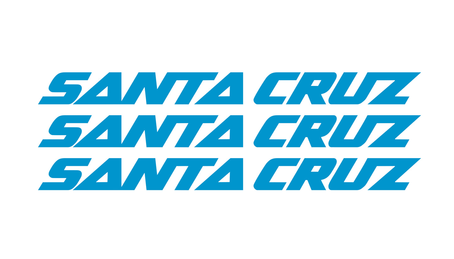 Santa Cruz Nomad V7 MX 2027 Downtube only Decals