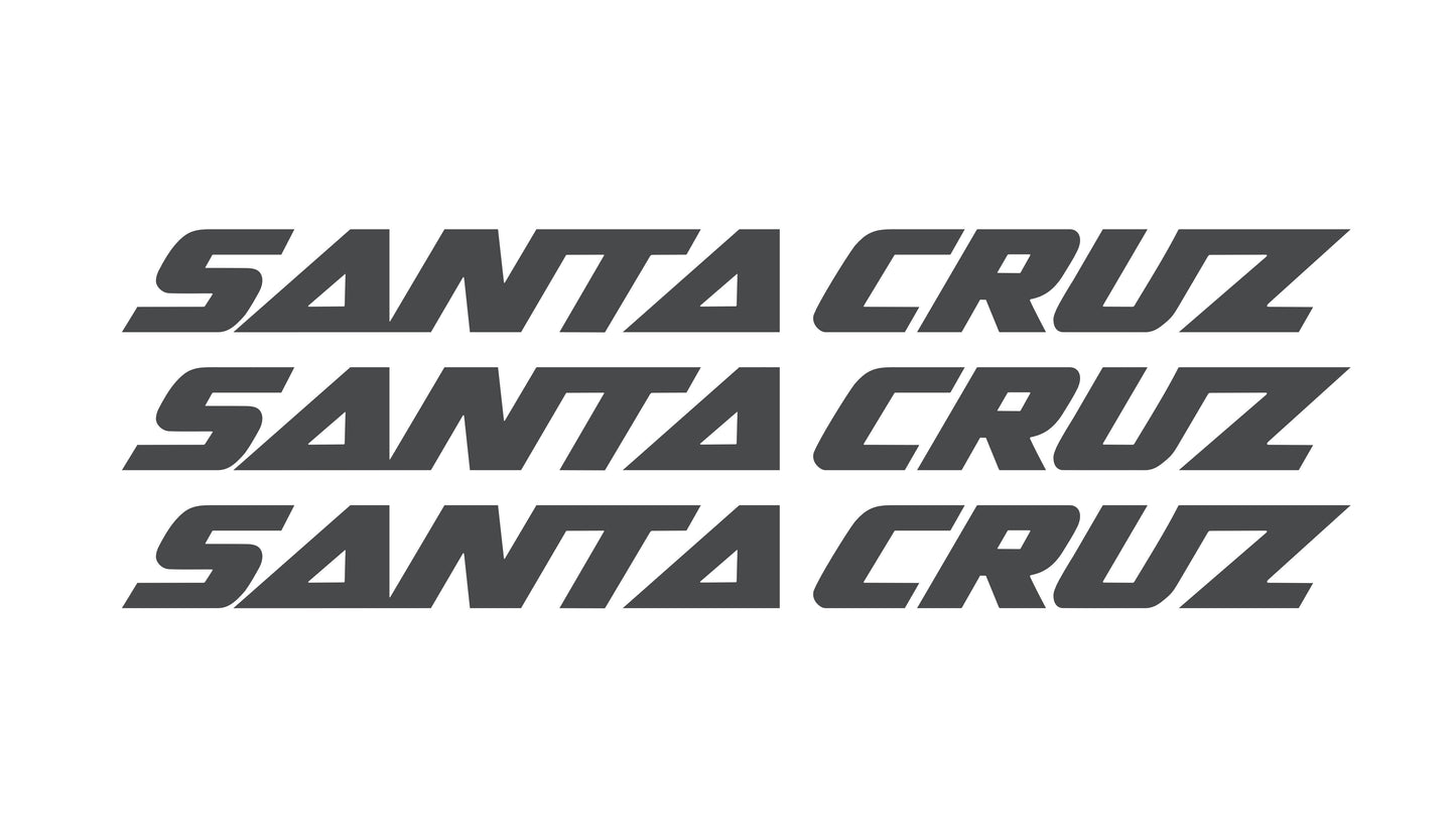 Santa Cruz Nomad V7 MX 2027 Downtube only Decals