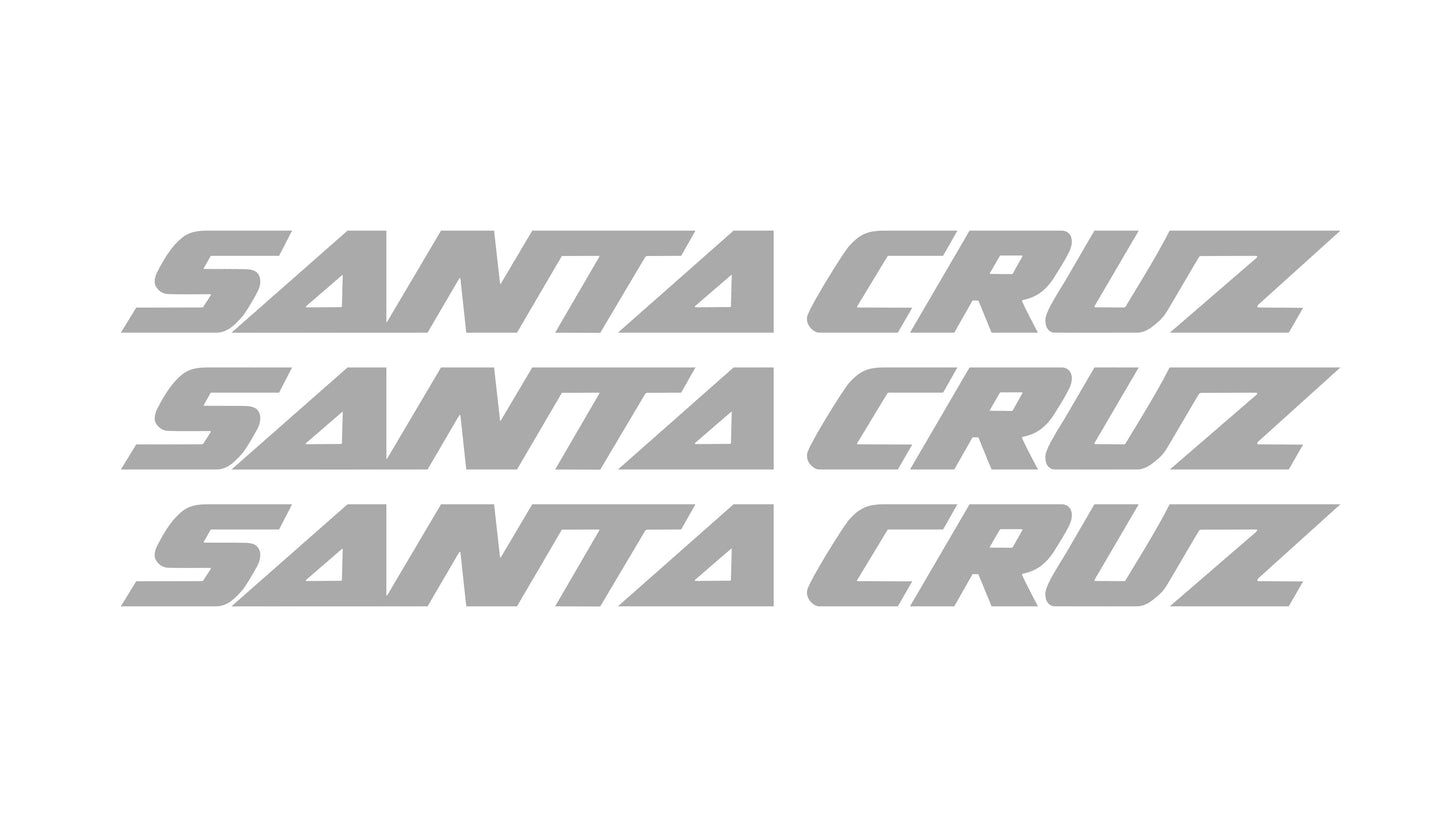Santa Cruz Nomad V7 MX 2027 Downtube only Decals