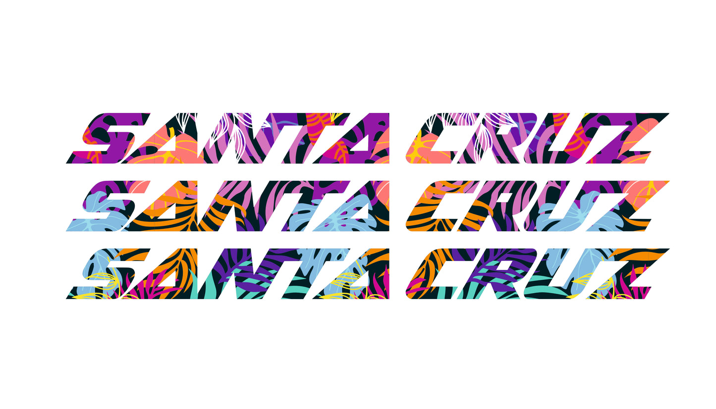 Santa Cruz Nomad V7 MX 2027 Downtube only Decals