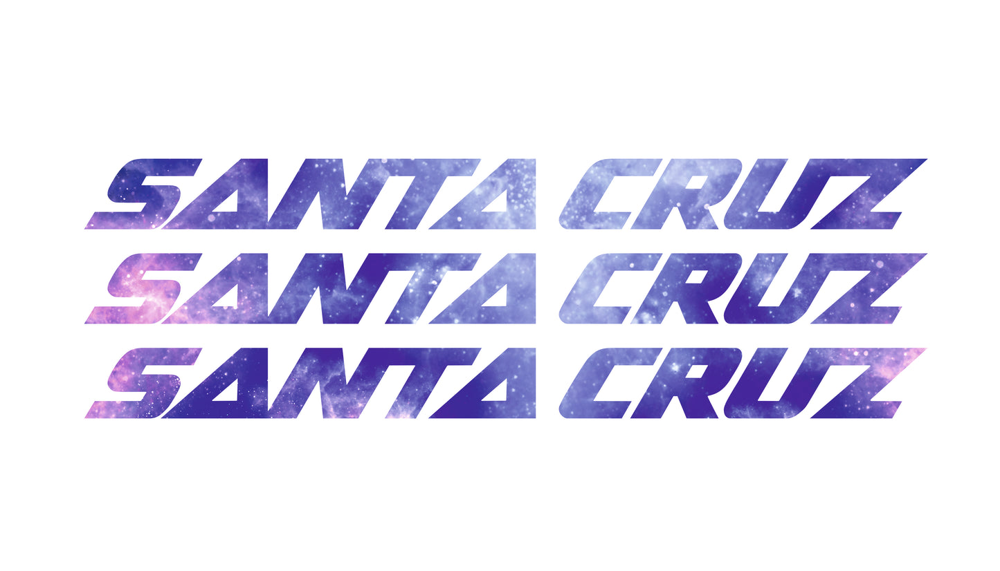 Santa Cruz Nomad V7 MX 2027 Downtube only Decals