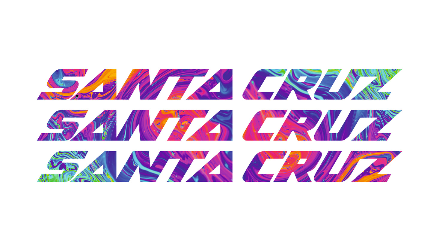 Santa Cruz Nomad V7 MX 2027 Downtube only Decals