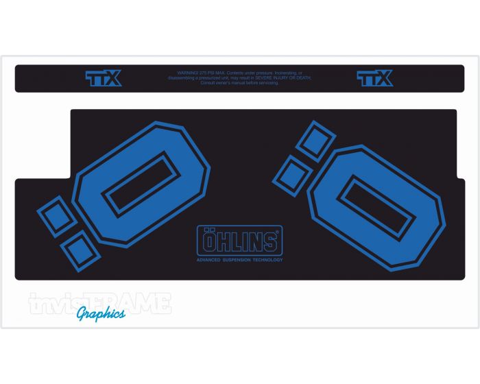 Ohlins TTX Air 2020 Shock Decals