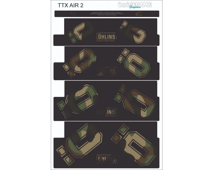 Ohlins TTX Air 2 Decal Pack