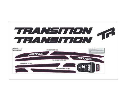 Transition Sentinel Carbon 2019 Decals