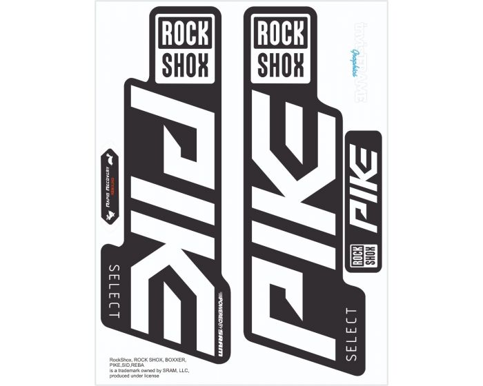 Rock Shox PIKE SELECT 2021 Decals