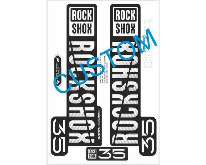 Rock Shox 35 2018 Decals