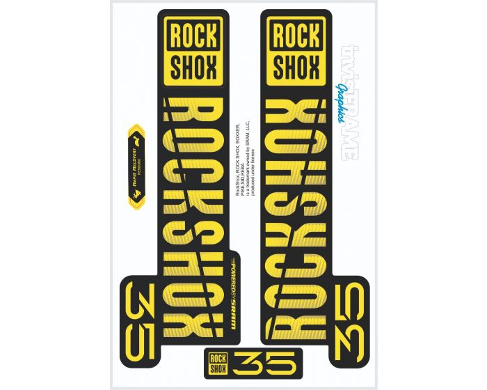 Rock Shox 35 2018 Decals