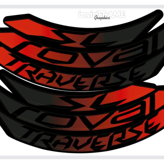 Specialized Roval Traverse SL 650b Aluminium 12x Decals