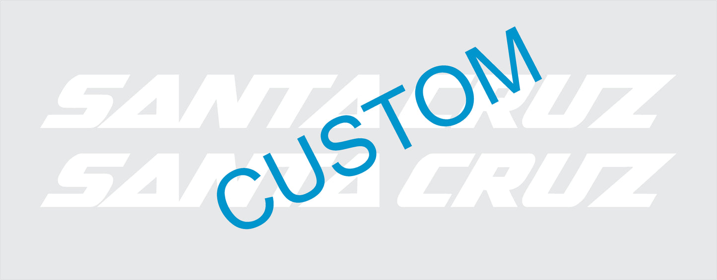 Santa Cruz Bullit 2021 Decals - Downtube ONLY