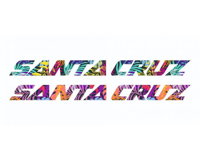 Santa Cruz Downtube 2016 to 2022 Decals