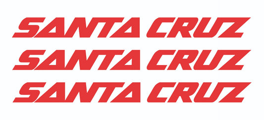 Santa Cruz Downtube 2016 to 2022 Decals